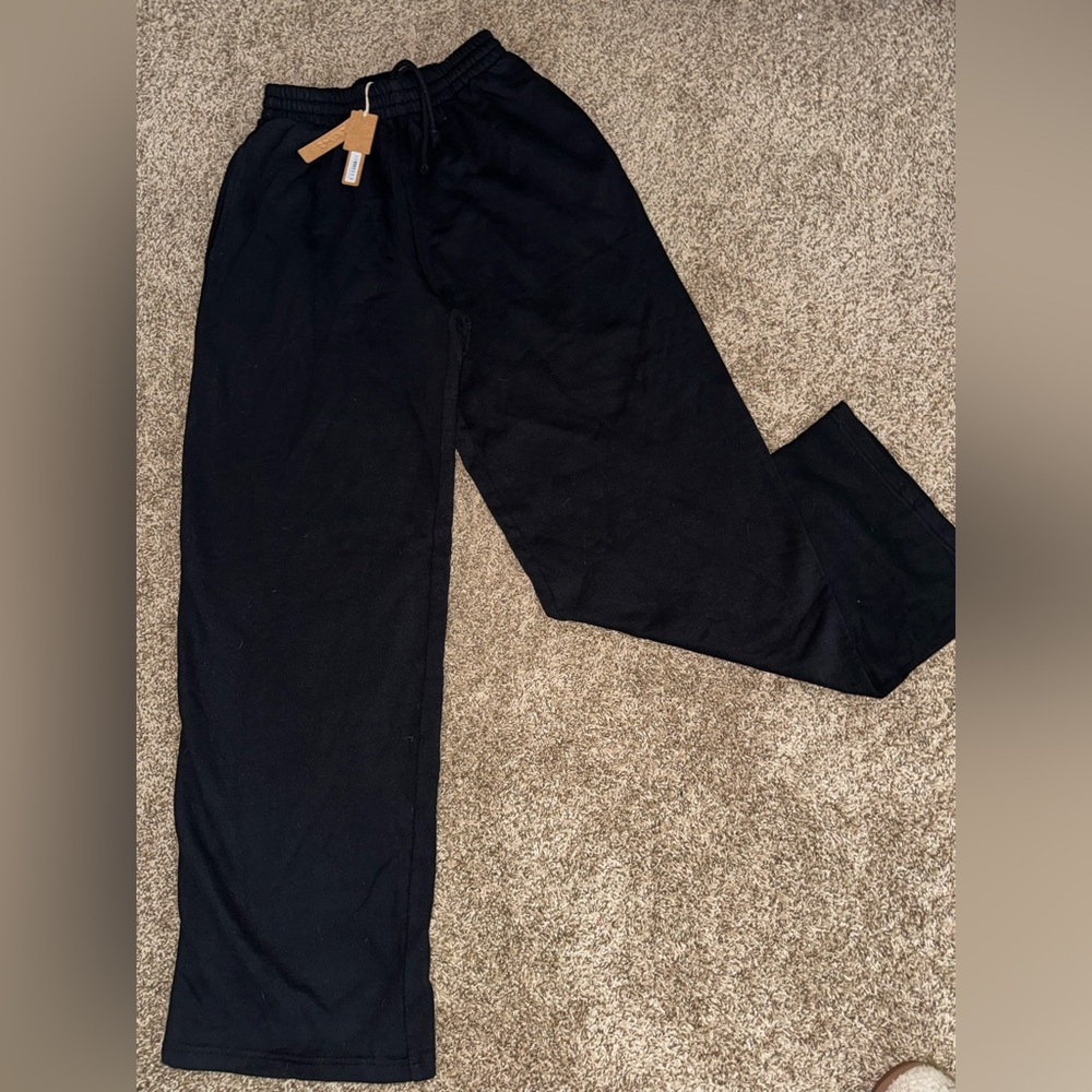 SKIMS Boyfriend Cotton Fleece sweatpants - Picture 3 of 5